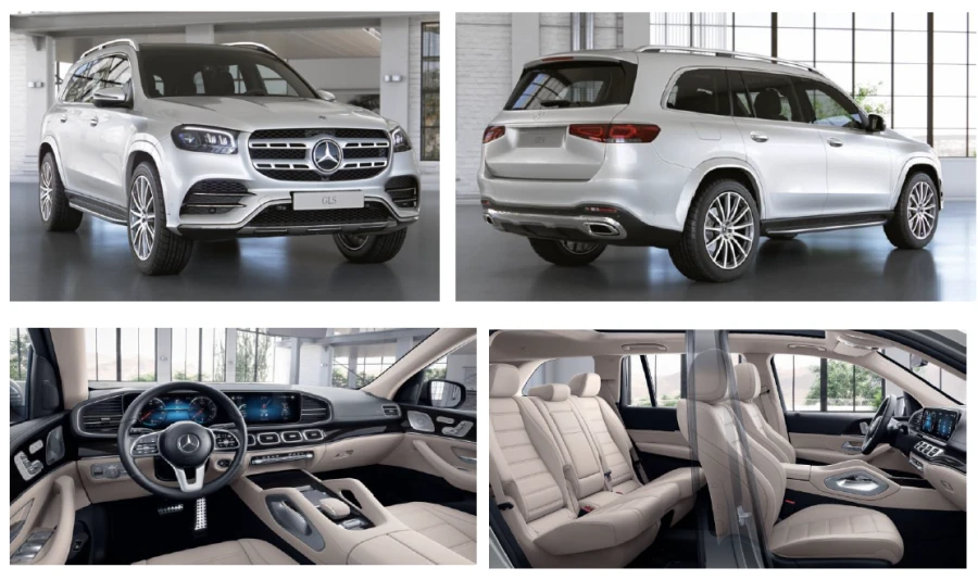 سيارة فاخرة لجميع التضاريس MB GLS 400 d 4MATIC