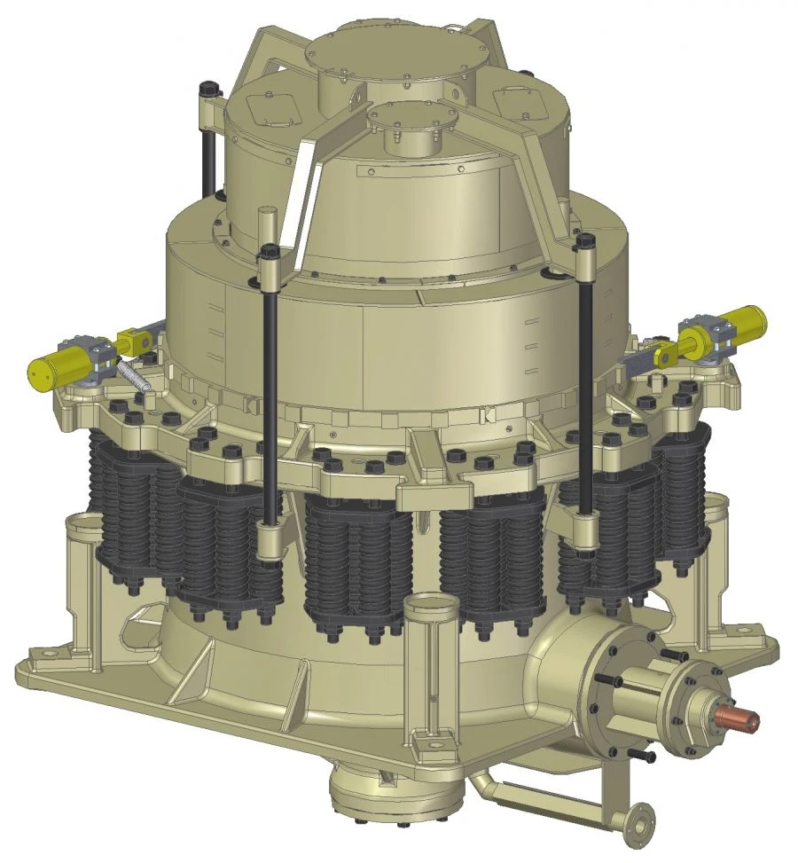 Cone Crusher for Medium to High Hardness Rock Fragmentation