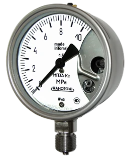 Pressure Gauge MP3A-Ks for Measuring Hydrocarbon Gas