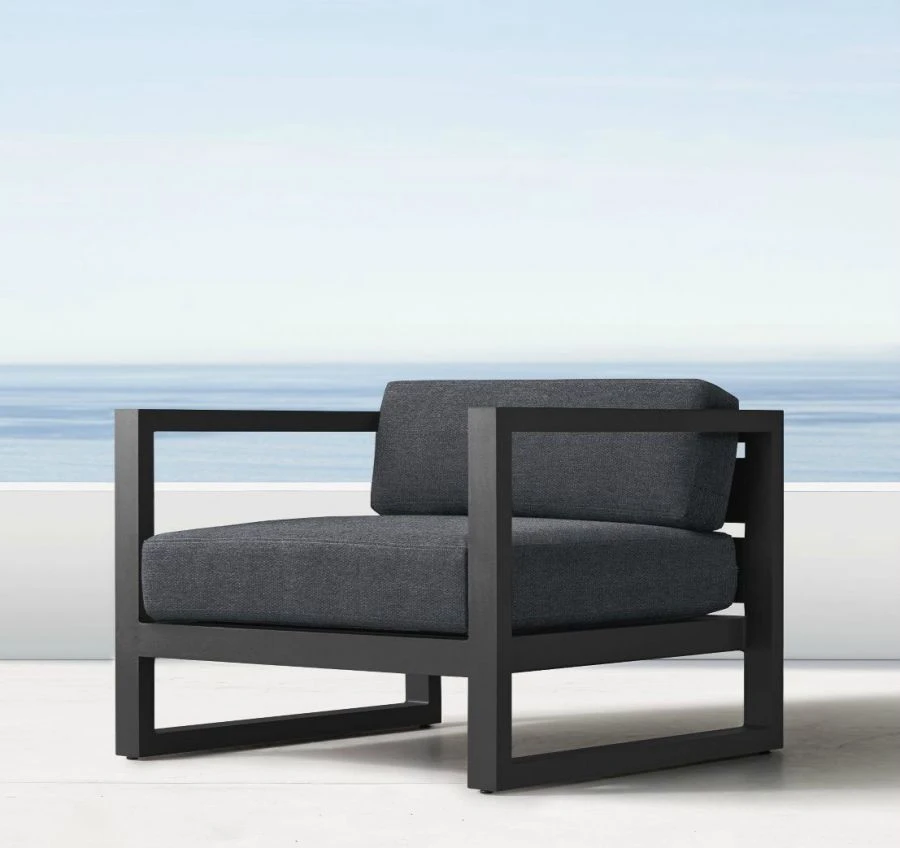 كرسي إطار معدني من ماركة "Edelwood