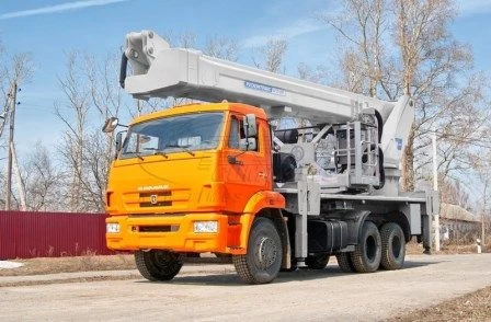 رافعة هيدروليكية تلسكوبية مع ذراع AHP-39T كاما-65115 38.5م