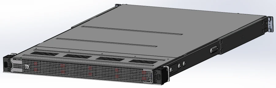 خادم عالمي 1U "نورسي-دراغون" 10SFF، نيك.466533.422