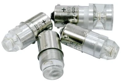 مصباح LED نصف موصل LPRK05-2.5، 2.6 فولت، أحمر