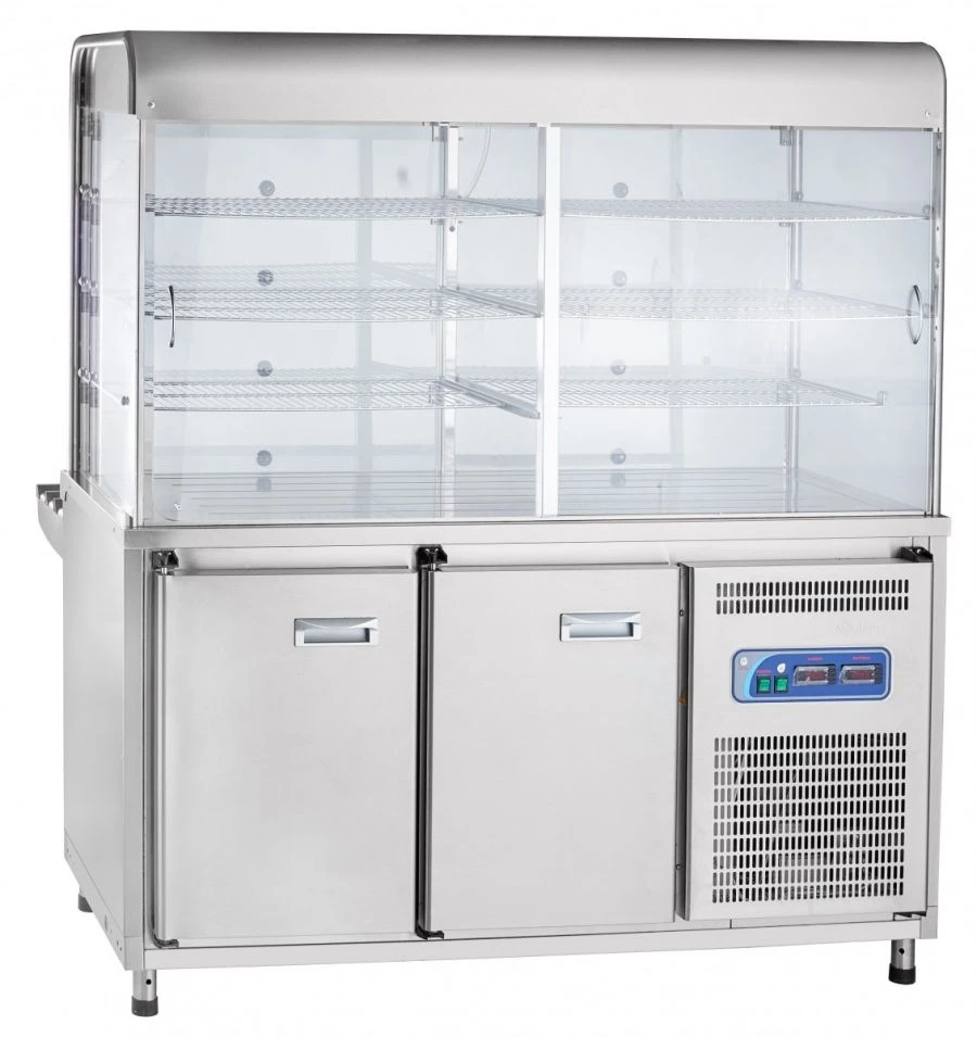 High-Temperature Refrigerated Display Counter PВВ(Н)-70КМ-С-01-ОК for Catering