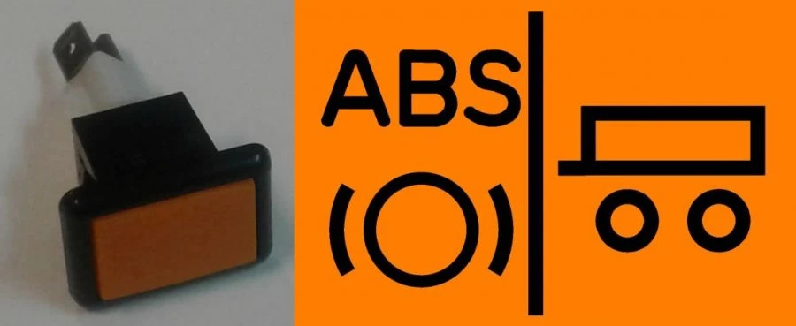 مصباح مؤشر ABS للمقطورات 2202.3803-56