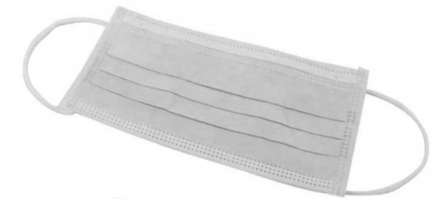 Medical Face Mask for Respiratory Protection "SORBOTEC", Disposable, 175x95 mm