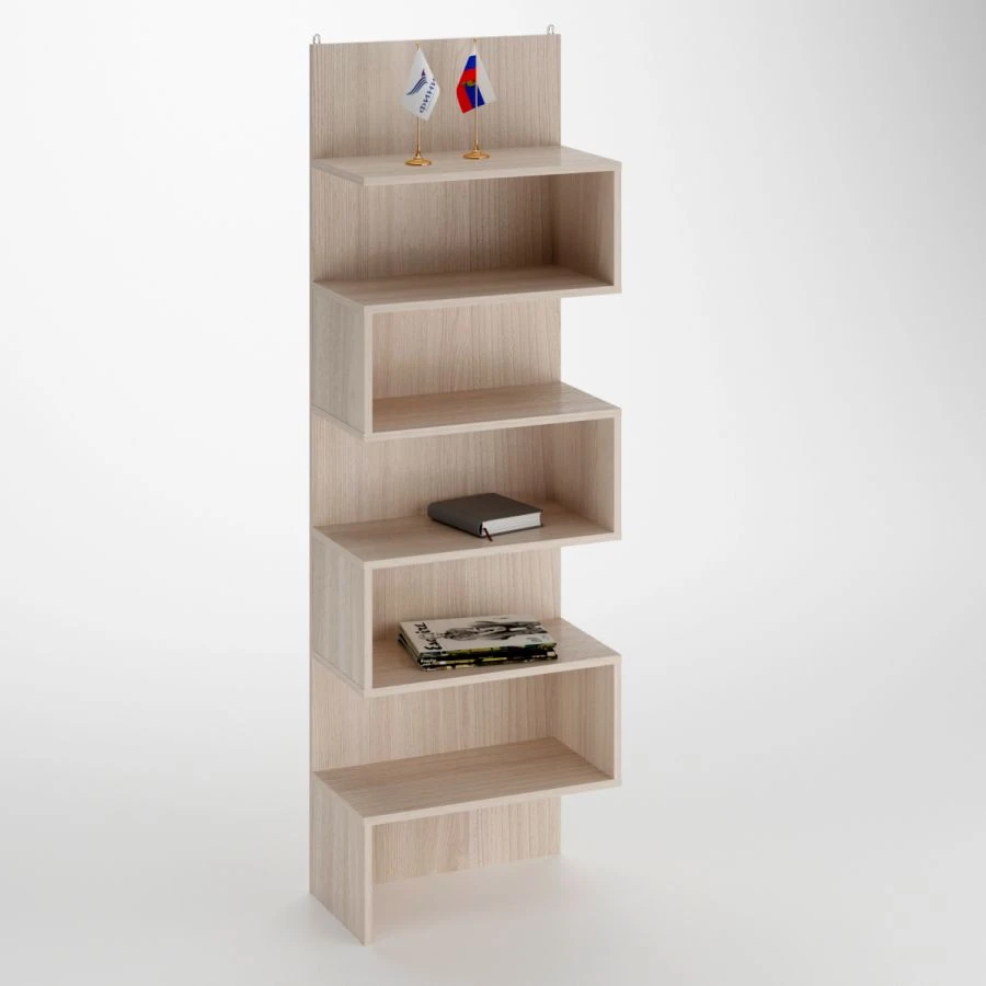 رف جداري PN-8 - تصميم متين مع حواف PVC