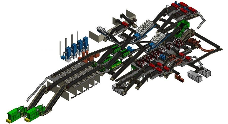 Automatic Waste Sorting Complex (AMSK)