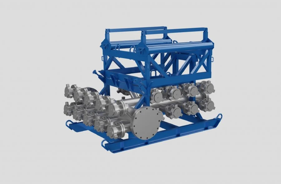 Low Pressure Manifold for Hydraulic Fracturing BT1008.22.00.00.000