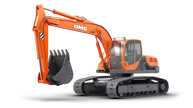 E200NC Crawler Excavator with YAMZ 53429 Engine