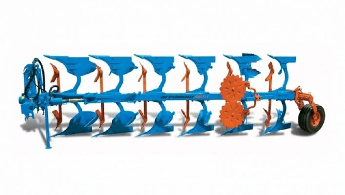 محراث متوسط بأربعة قوام عكسي، أجروماش PNO 3+1/1