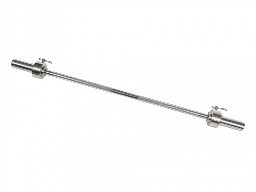 بار وزن مطلي بالكروم مع غلاف ناعم - 1250 مم، موديل MB-BarM50-1250L