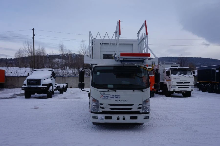 فوان خاص على شاسيه ISUZU NQR90L-H، موديل 5765N