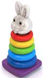 Rabbit Rocking Stacking Toy