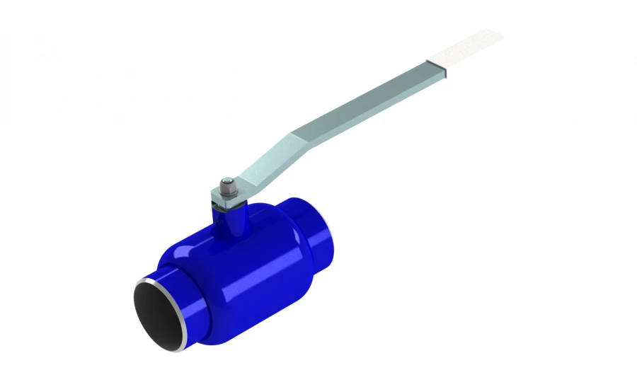 Standard Full-Welded Ball Valve for Welding DN125, 25 atm KSHCS125.00.00