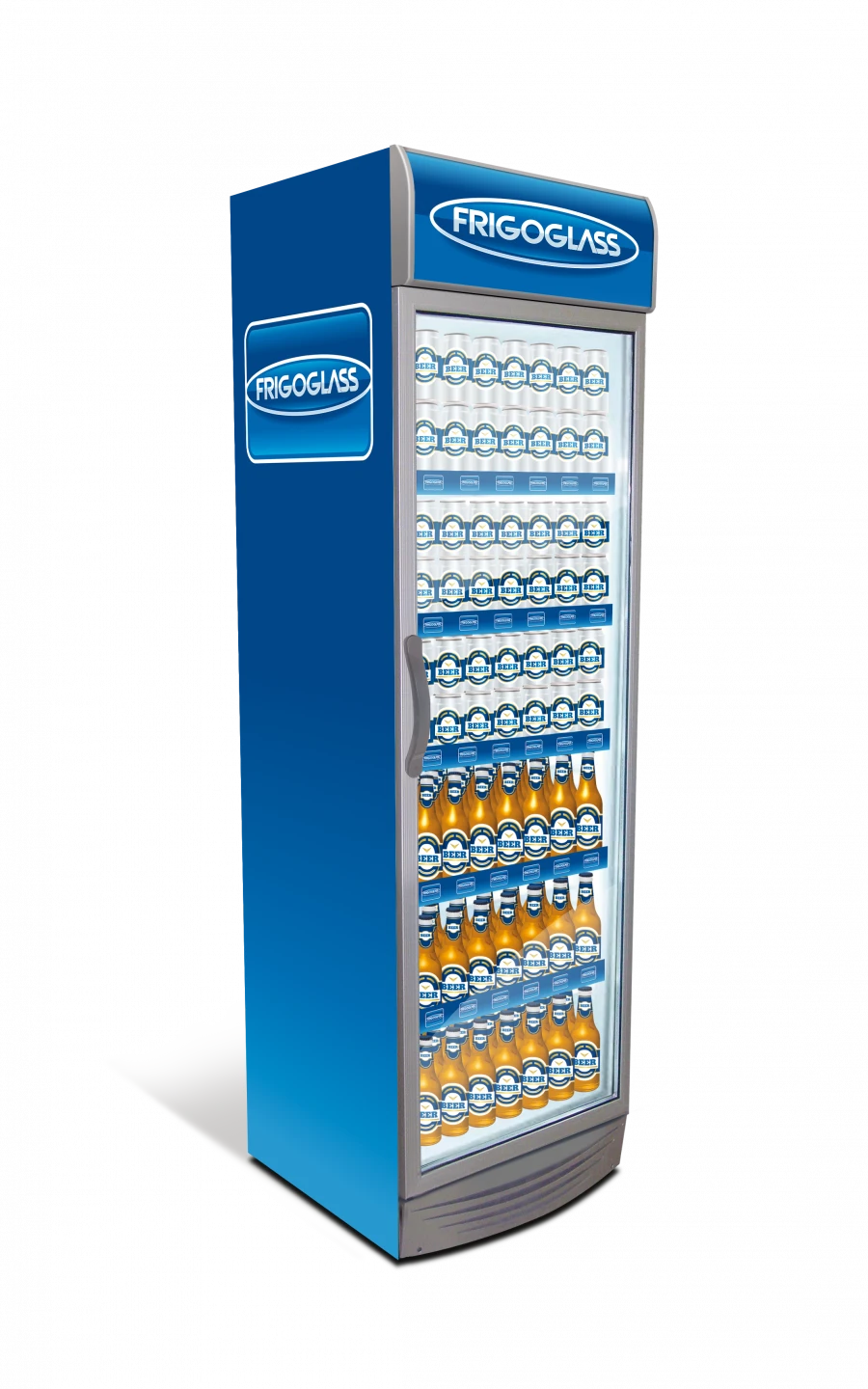 ثلاجة عرض للمشروبات والأطعمة، نموذج CMV-375 [R290] D