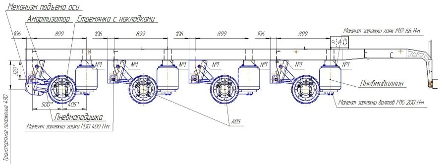 وحدة المحور AГOC-4-GT7-00.00.000