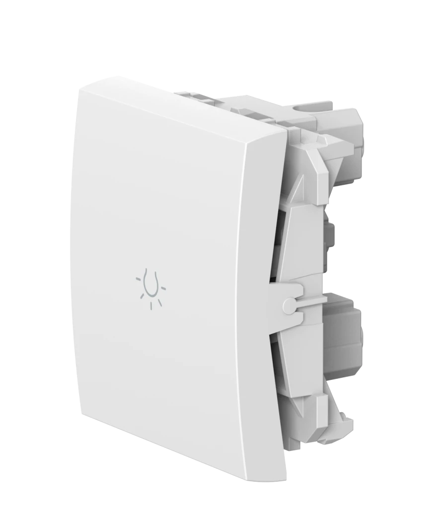 سويتش إضاءة مخفي CADUCEUS ALING MODE 10AX 250V أبيض، فن. 6590.0