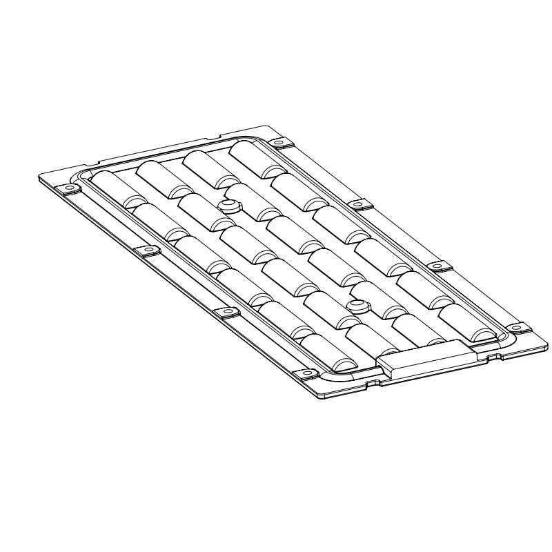 عدسة LED لمصباح AMT-HB-250x90-3535(24)-60