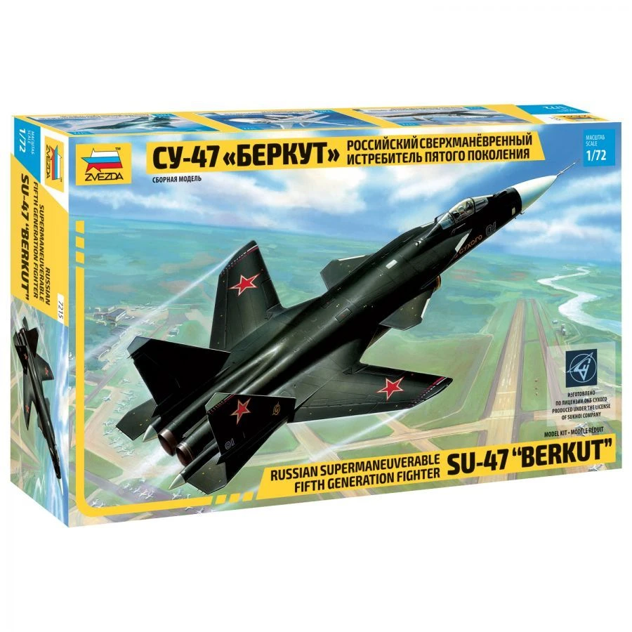 SU-47 Berkut Aircraft Model Kit