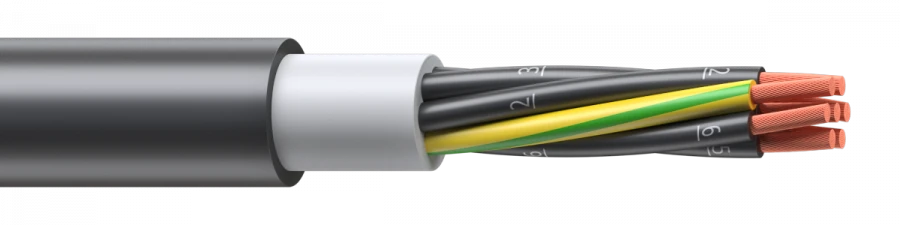 Flexible PVC Insulated Power Cable KPGVV-HL/ng(A)-HL