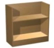 700x300x750 mm Storage Rack on Base
