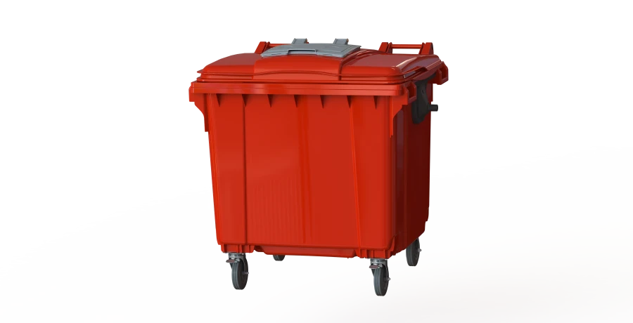 Mobile Waste Container 1100L Art. 22.C19.W (20.800.40.PE; 21.050.40.PE.W)