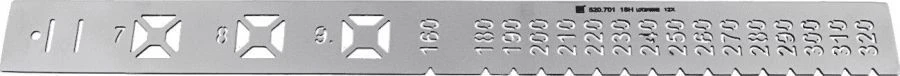 Intramedullary Osteosynthesis Template Tool, Article 520.701