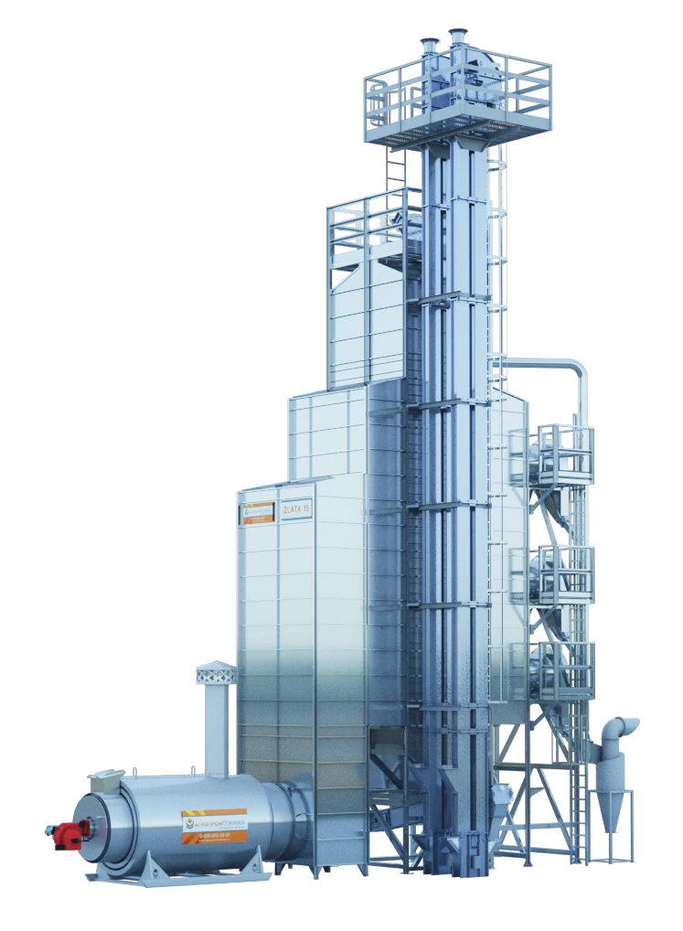 Modular Grain Dryer "Zlata" Zlata 15 (Indirect Heating, Gas)