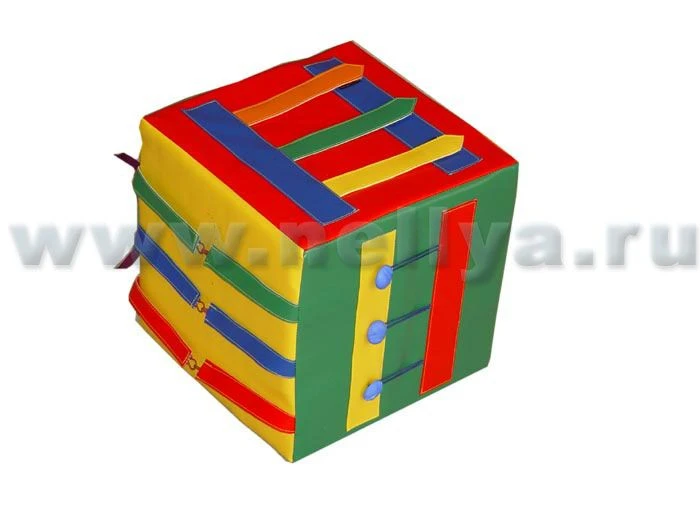 Educational Sensory Cube "Nellia" for Fine Motor Skills Development