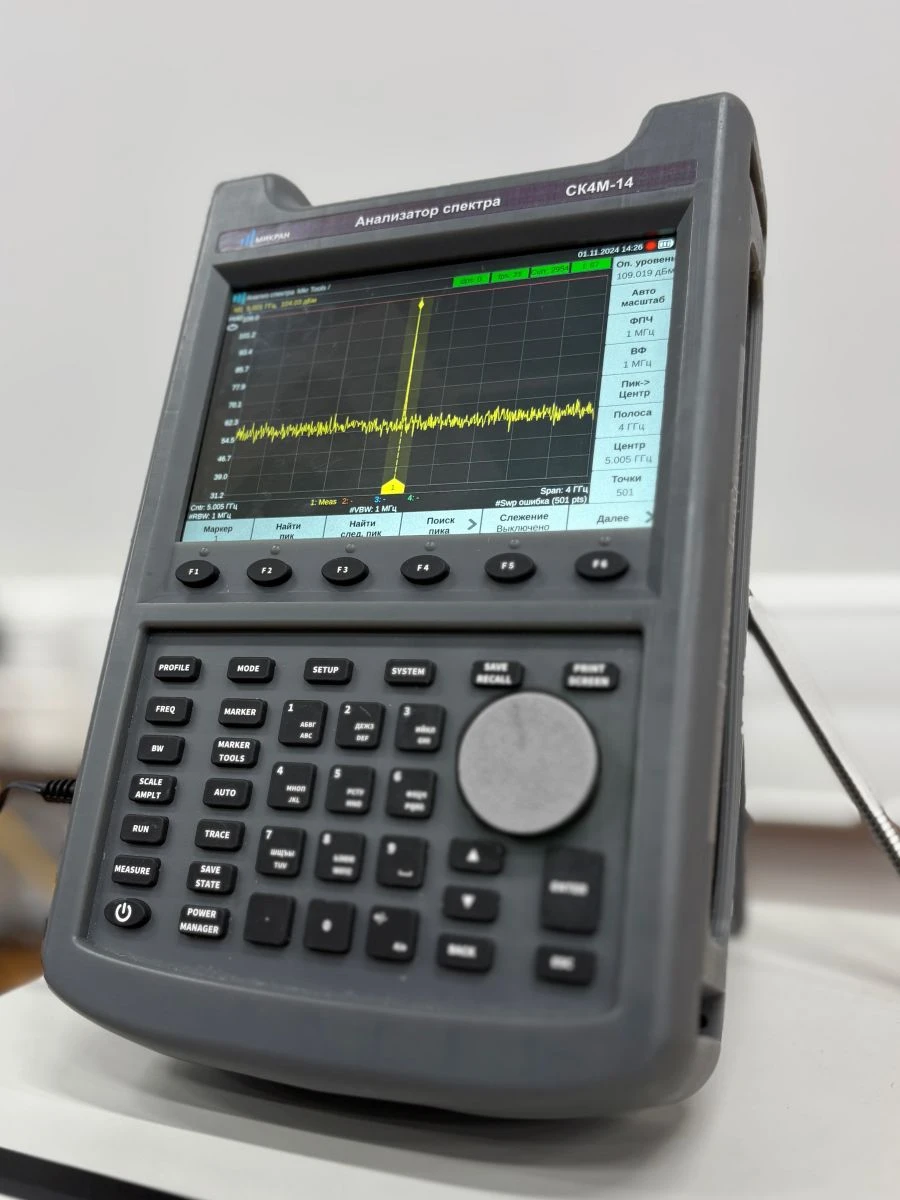 Portable Spectrum Analyzer SK4M-14 for Harmonic Analysis