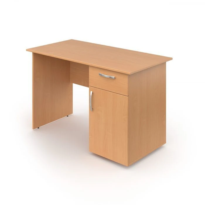 Desk with Cabinet - Modern Design for Home and Office