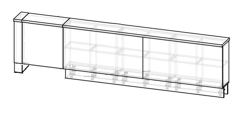 Garment Rack for Outerwear Display RL 05/04