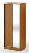 Wooden Wardrobe with Sliding Doors