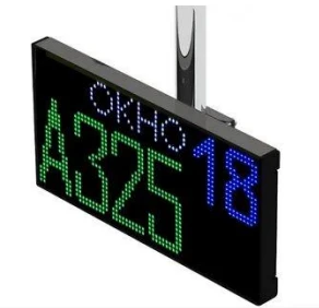 شاشة العرض LED لإدارة الطوابير TOS-7S-32x64RGB
