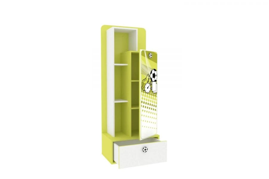 واجهة رفوف مركبة باللون الأبيض/الليمون - LD.518100.000