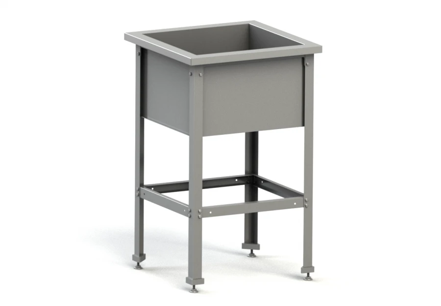 حوض غسيل أحادي القسم VMT-O 500x500x870