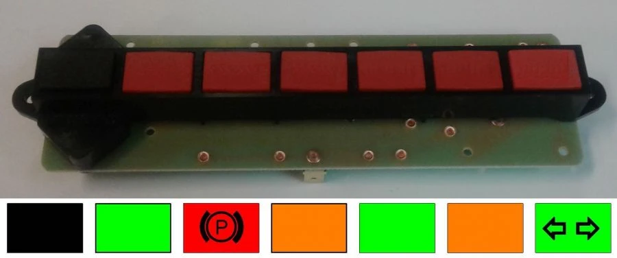 Control Lamp Unit for Vehicle Systems 2312.3803-42