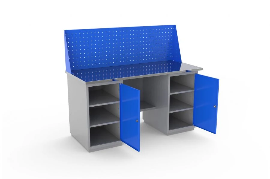 طاولة العمل ذات العمودين VS-1600/T1/T1 (رقم 611)