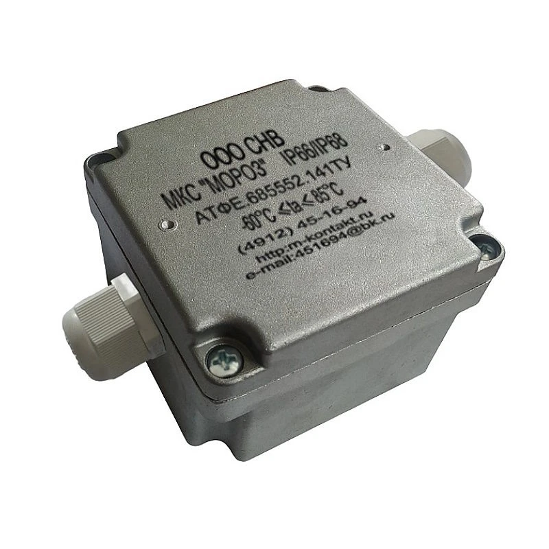 صندوق تقاطع معدني MKS "MOROZ" IP66/IP68