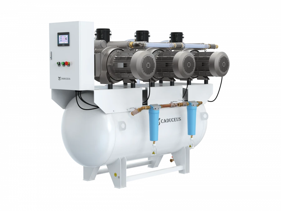 Oil-Free Vacuum Station CADUCEUS VAC 3/250 D