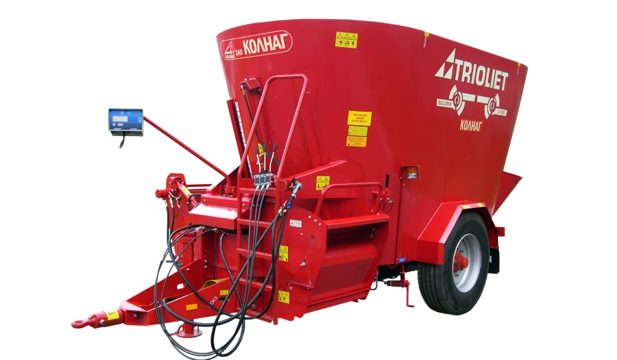 خلاط وموزع علف Trioliet Solomix 2 12VLS