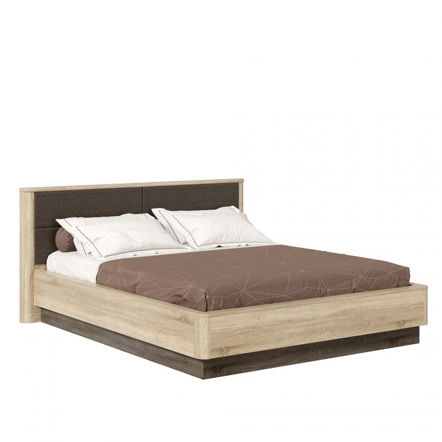 سرير برونا LD 631300.000 م 1600 (سونومه إتش الفاتح/سونومه إتش الداكن)