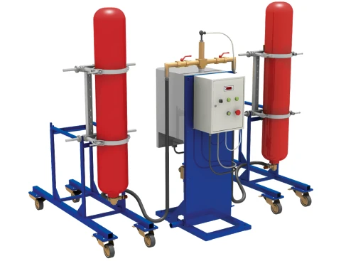 Internal Surface Drying Installation for Gas Cylinders GAKS-KOB-USB