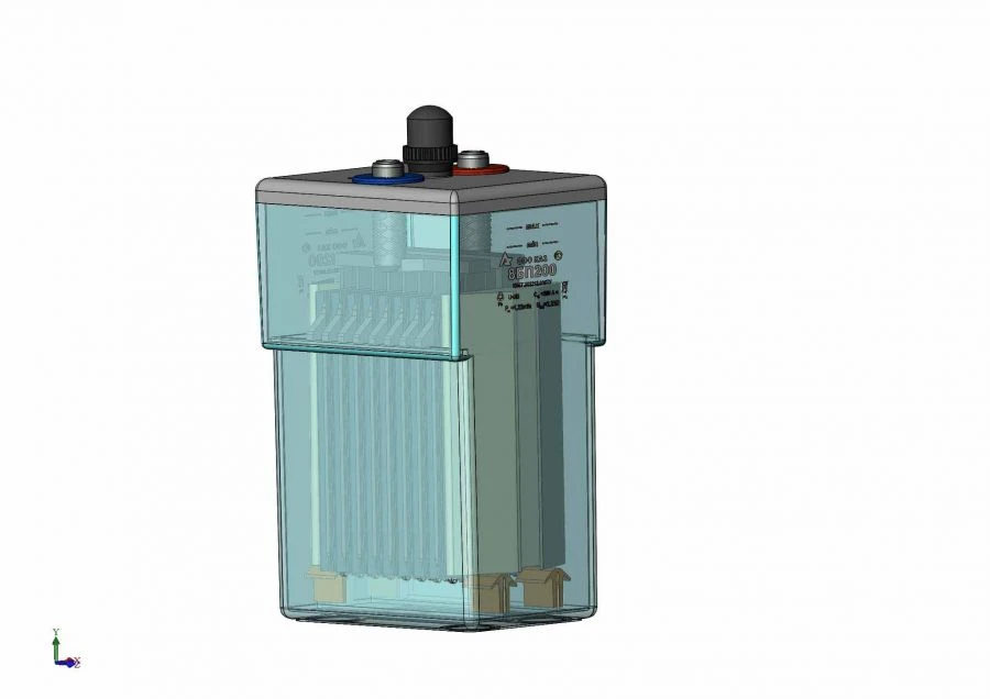 بطارية رصاصية ثابتة 8BP200 (8GroE200)
