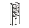 Wooden archive cabinets "Style in KR