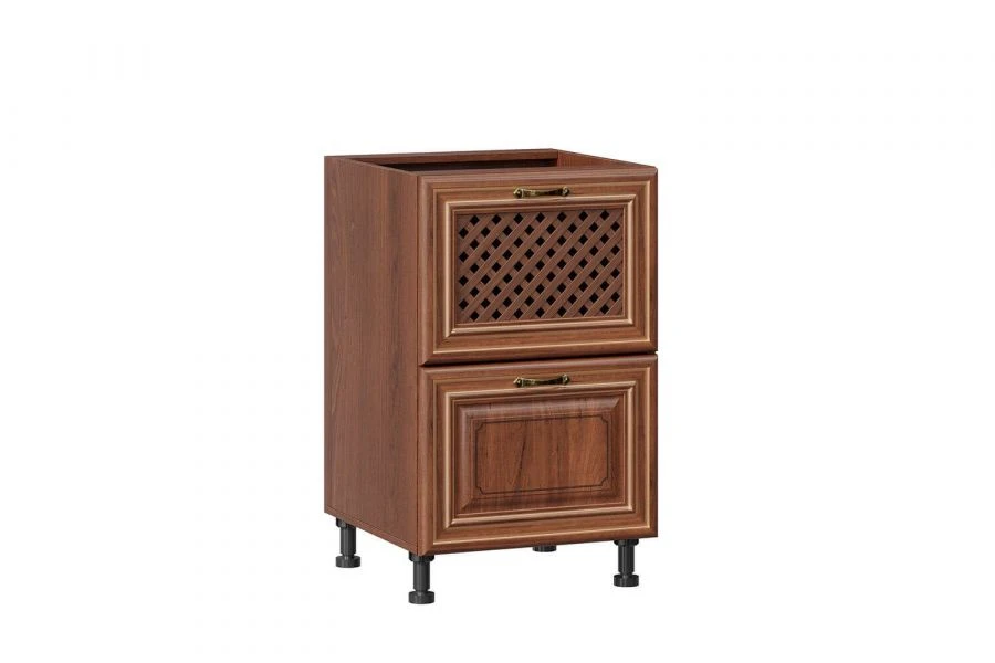 Country LD 245110.000 Cabinet Front 500mm 2 Drawers (Noce Tavolato Classic)