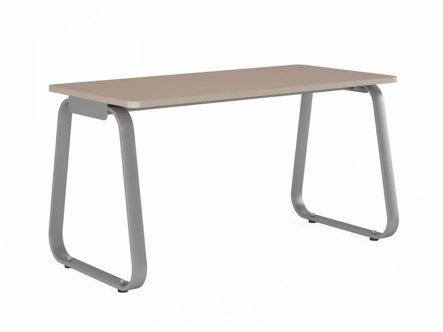 طاولة مكتب مستطيلة 1600x700، زوايا مدورة، الفن. JNO130