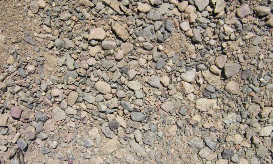 خليط جاهز من الحصى والرمل لإنشاء الطرق، حجم الحبة 0-80 مم C4