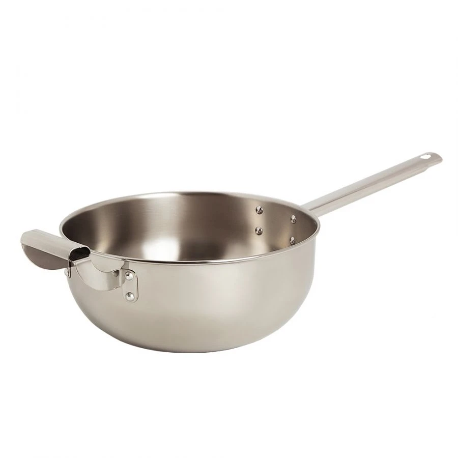 Stainless Steel Colander for Cooking and Food Preparation